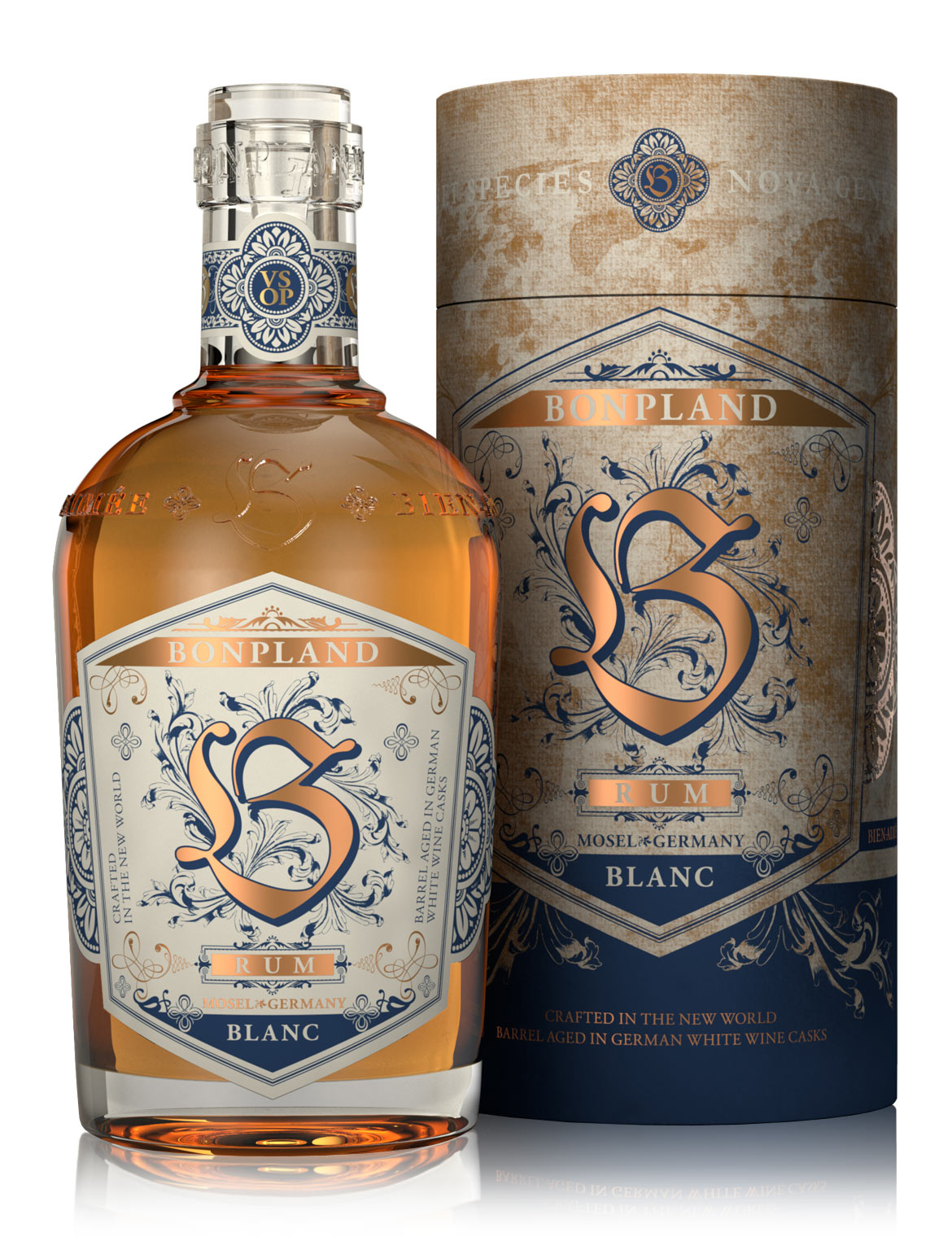 Bonpland Rum Blanc VSOP 0.5L (40% Vol.)
