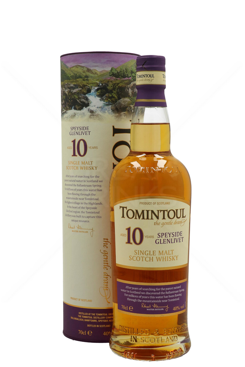 Tomintoul 10 YO Scotch Malt Whisky 0,7L (40% Vol.)