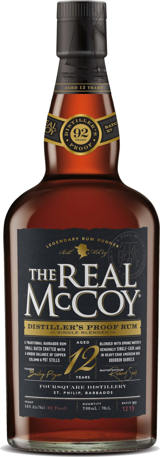 The Real McCoy 12 Jahre Distillers Cut 0,7L (46% Vol.)