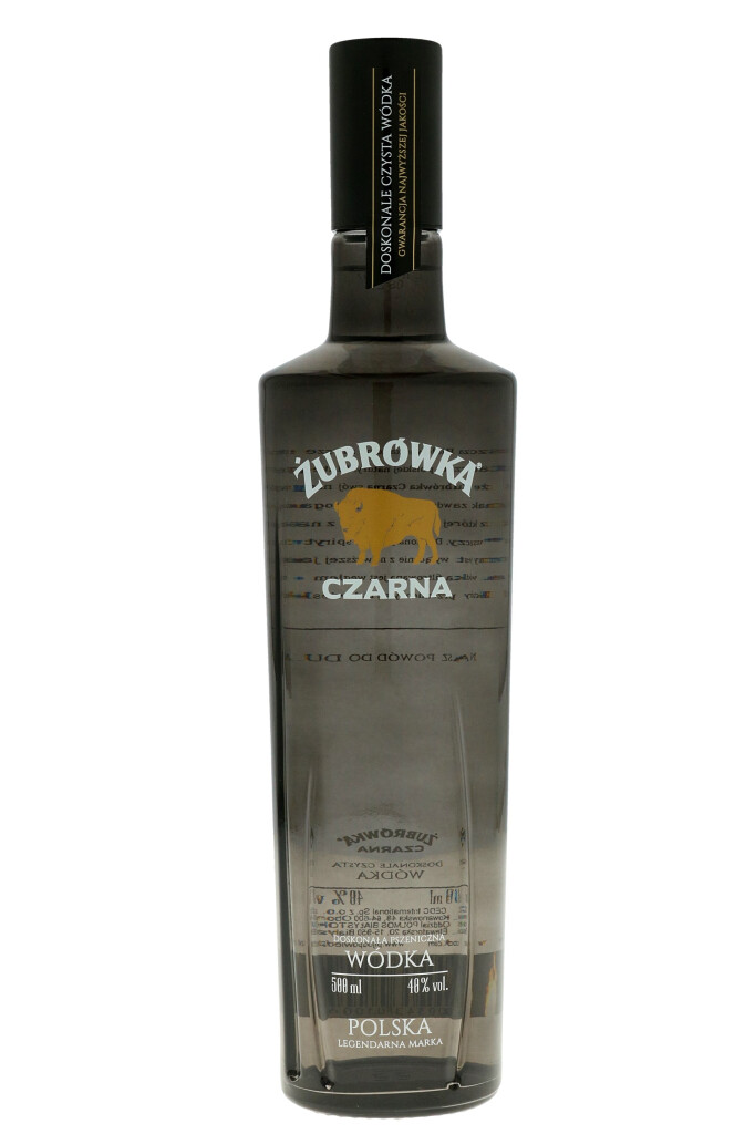 Zubrowka Czarna Vodka Black 0.5L (40% Vol.)