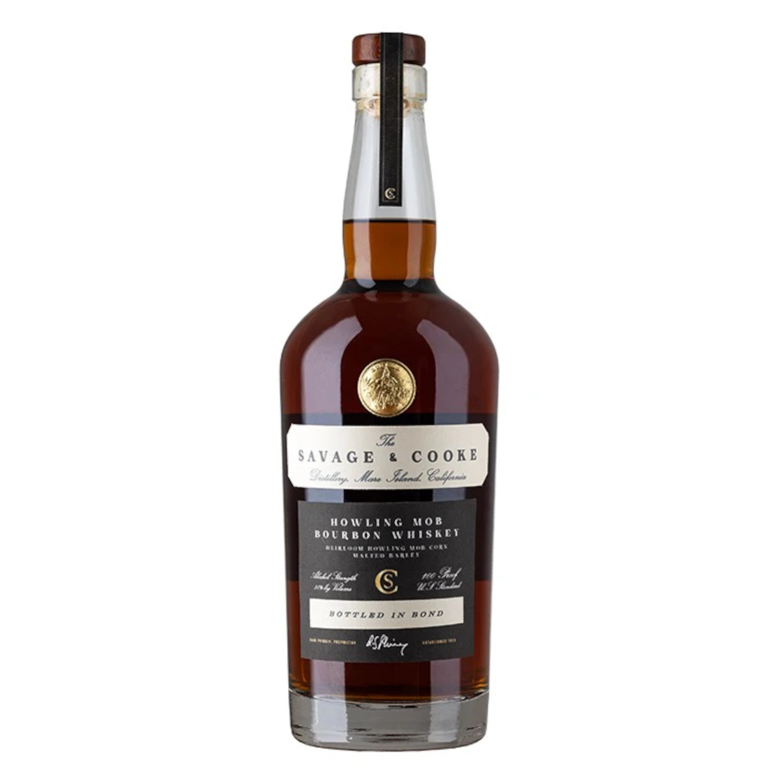 Howling Mob Bottled-In-Bond Bourbon Whiskey by Savage & Cooke 0.7L (50% Vol.)