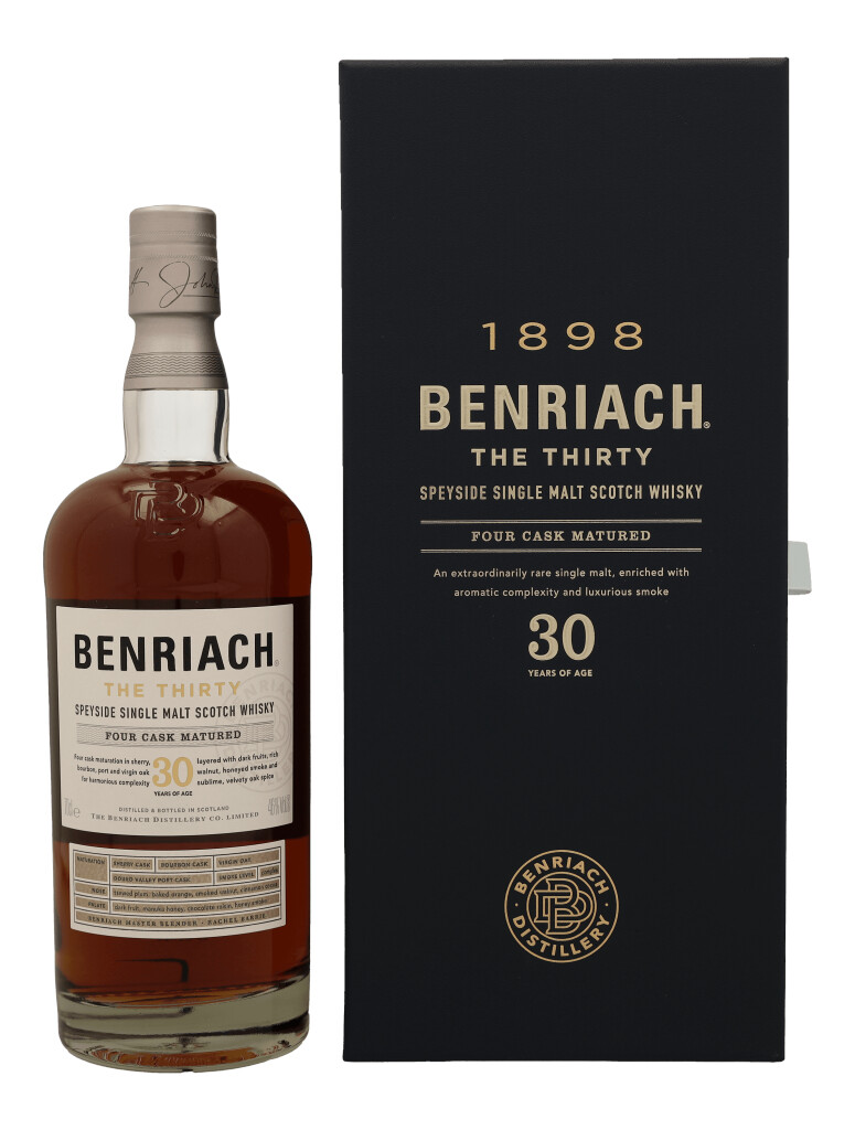 Benriach 30 Years The Thirty + GB 0.7L (46% Vol.)