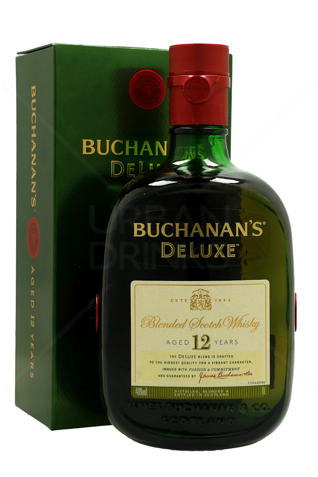 Buchanan's Deluxe 12 Years Blended Whisky 1L (40% Vol.)