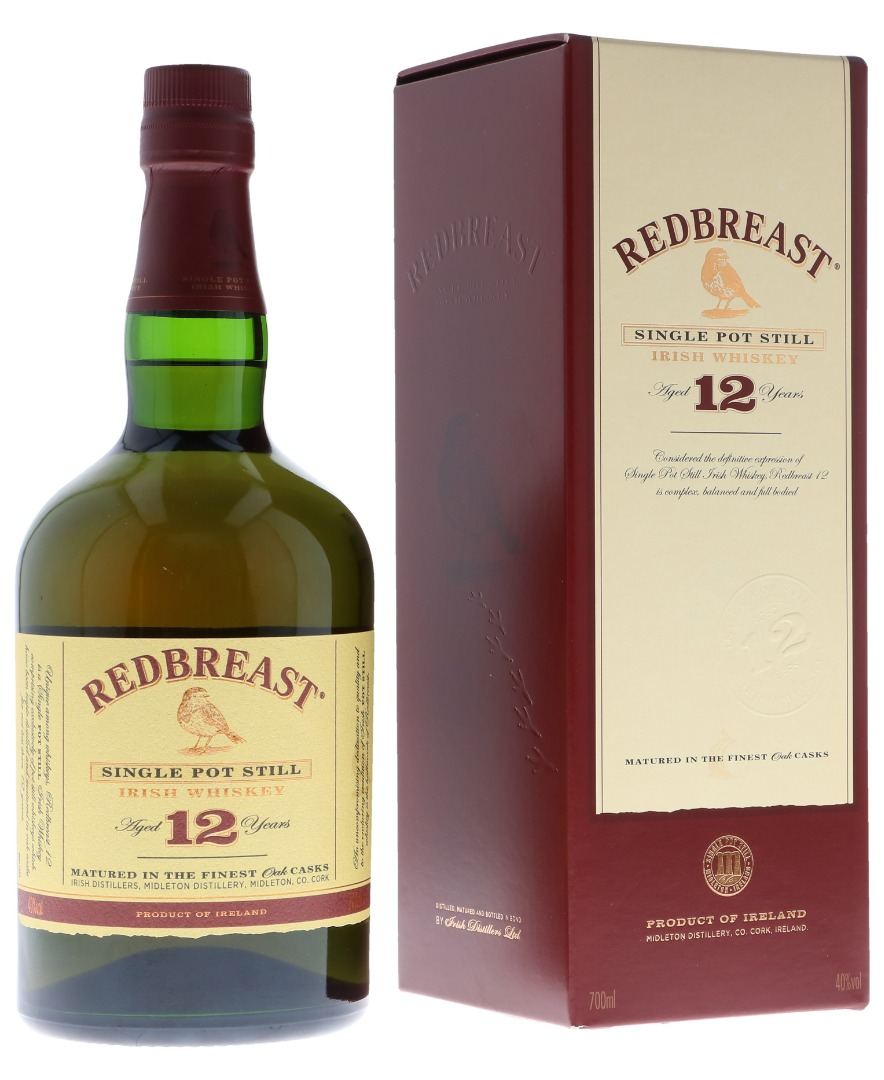 Redbreast 12YO 0,7L (40% Vol.) mit GP