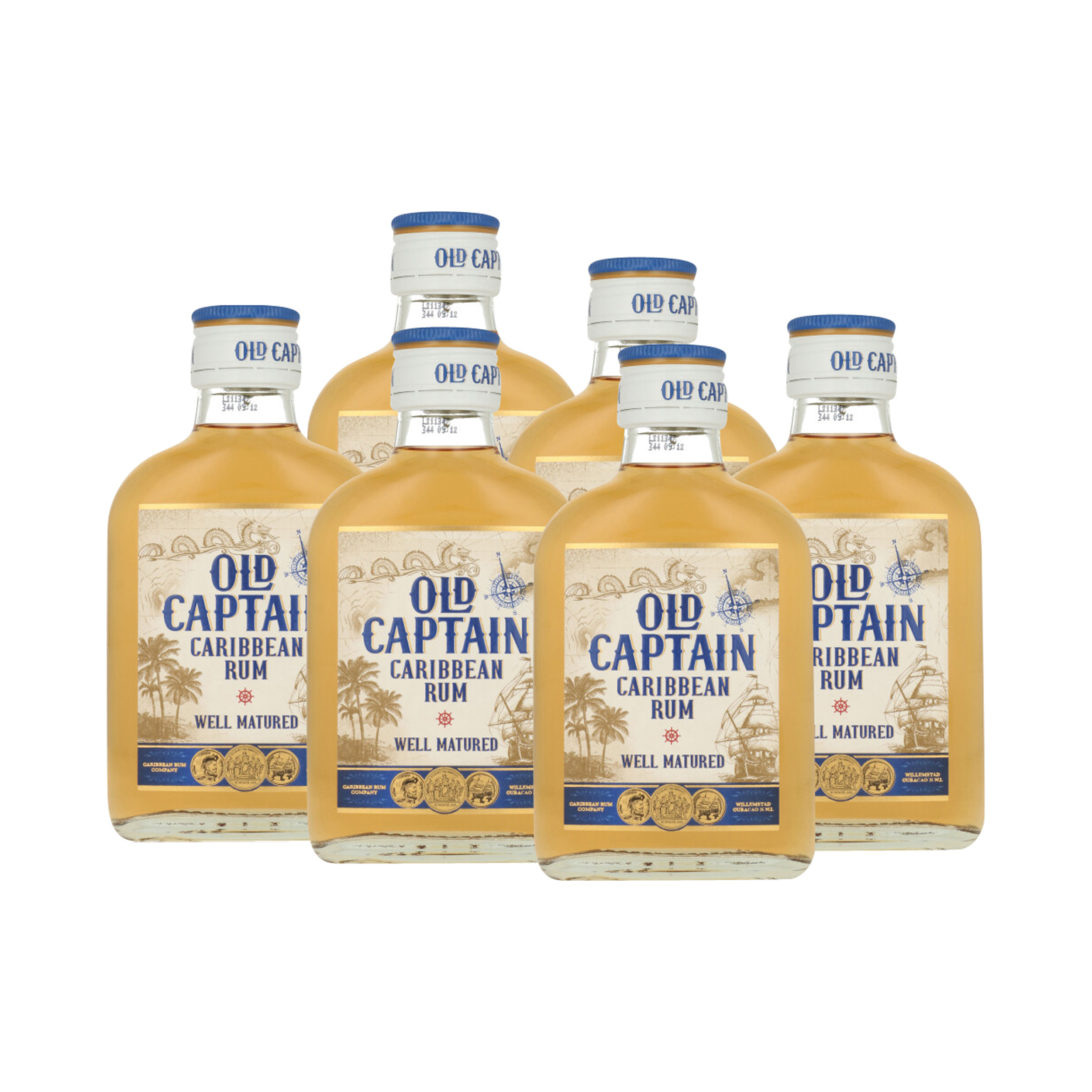 Old Captain Brown 6x 0.2L (37.5% Vol.)