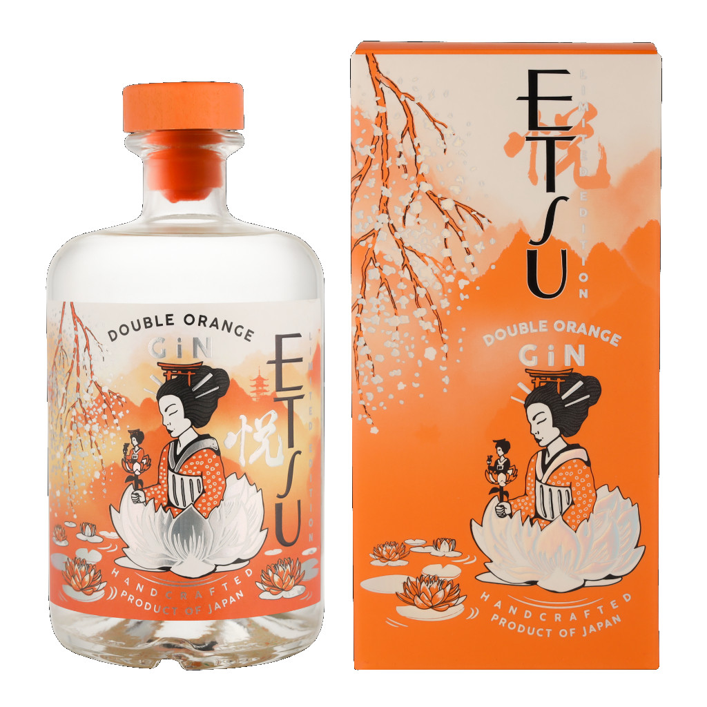 Etsu Double Orange Gin + GB 0.7L (43% Vol.)