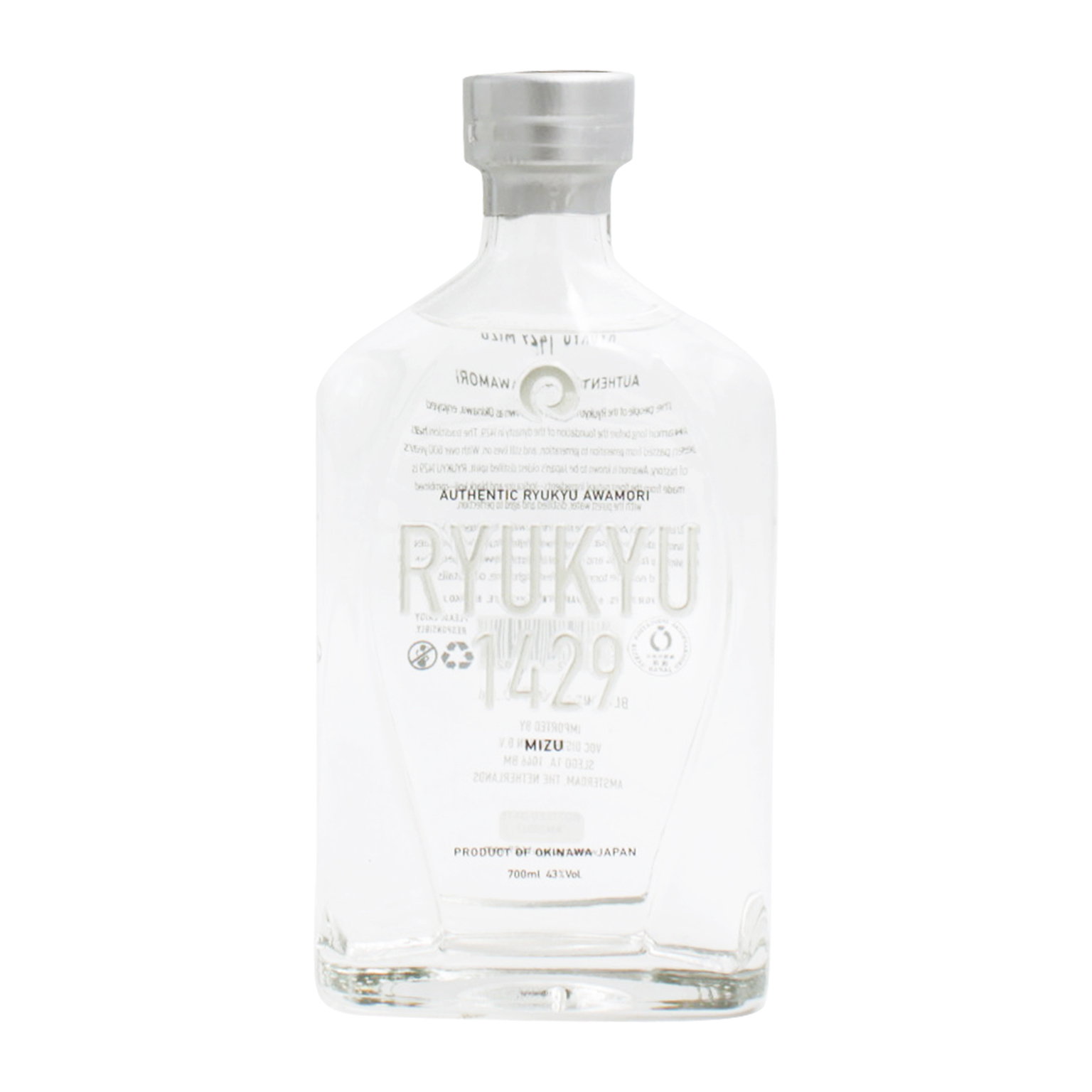 Ryukyu1429 Mizu 0,7L (43% Vol.)