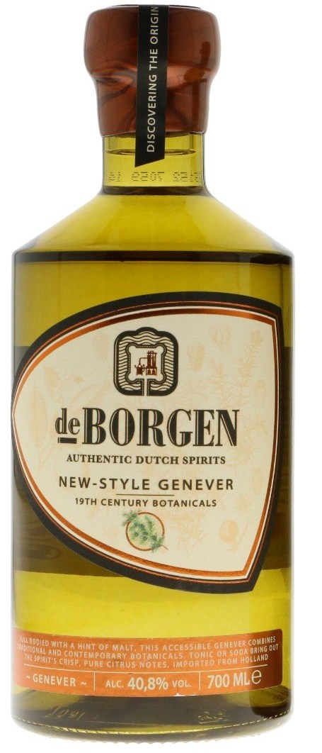 De Borgen New Style Genever Gin 0.7L (40.80% Vol.)
