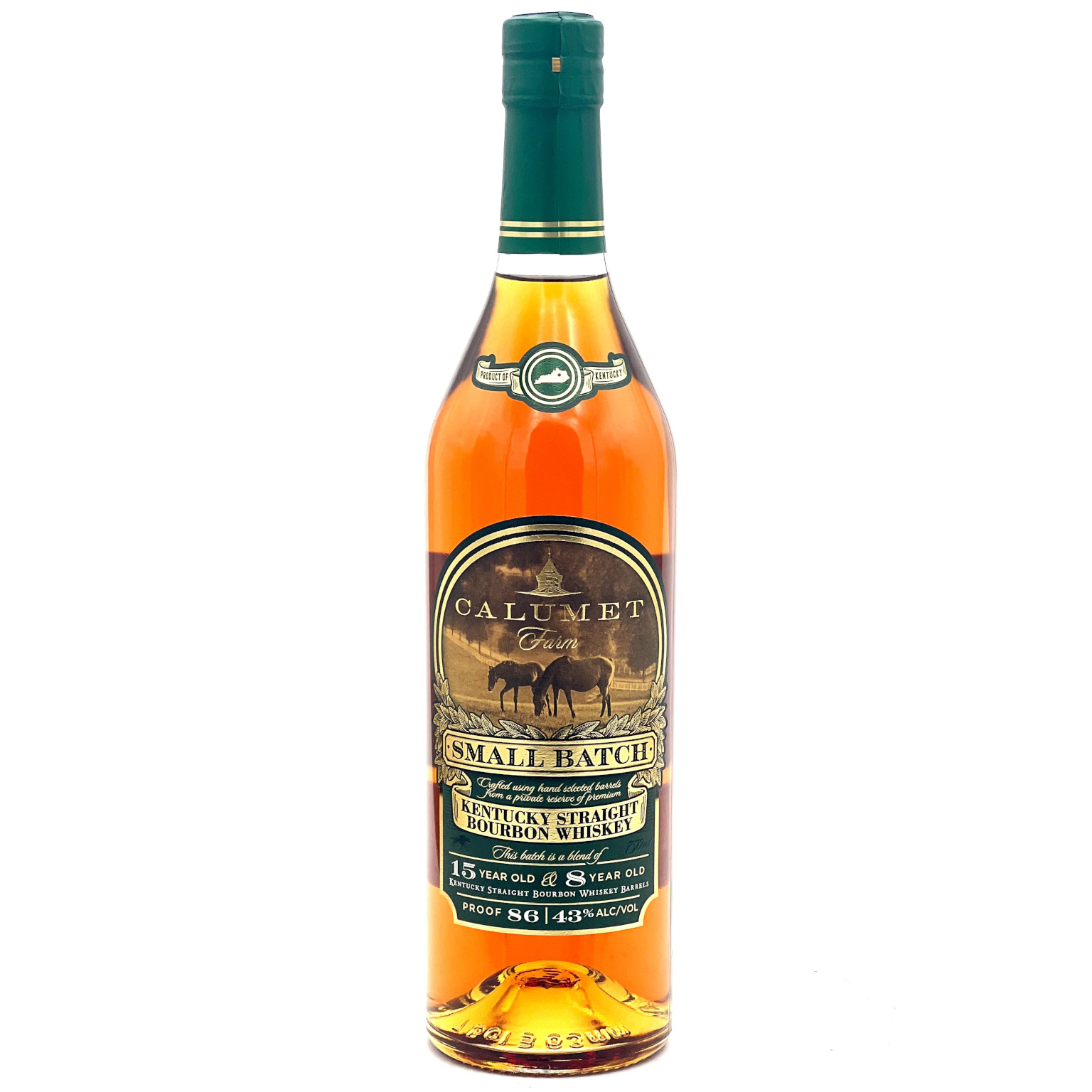 Calumet Farm Small Batch Bourbon Whiskey 0.7L (43%. Vol.)