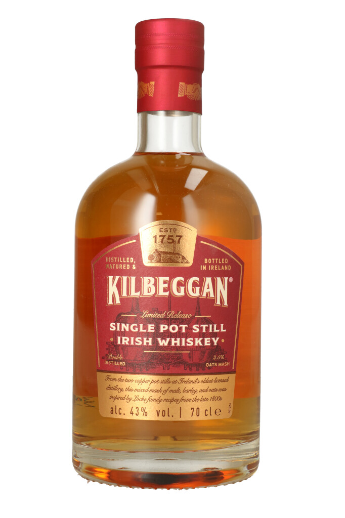 Kilbeggan Single Pot Still 0,7L (43% Vol.)