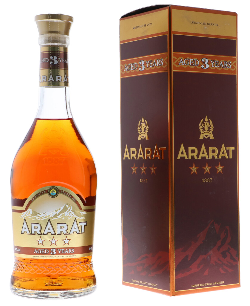 Ararat 3 Years + GB 0.5L (40% Vol.)