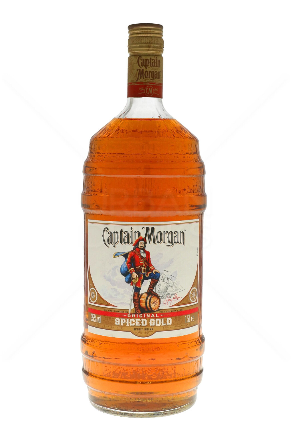 Captain Morgan Gold Spiced Barrel Rum 1,5L (35% Vol.)