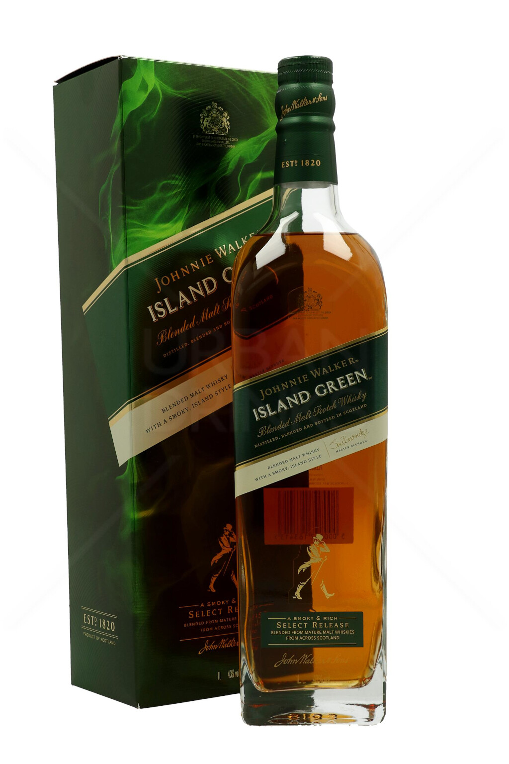 Johnnie Walker Island Green Blended Whisky 1,0L (43% Vol.)