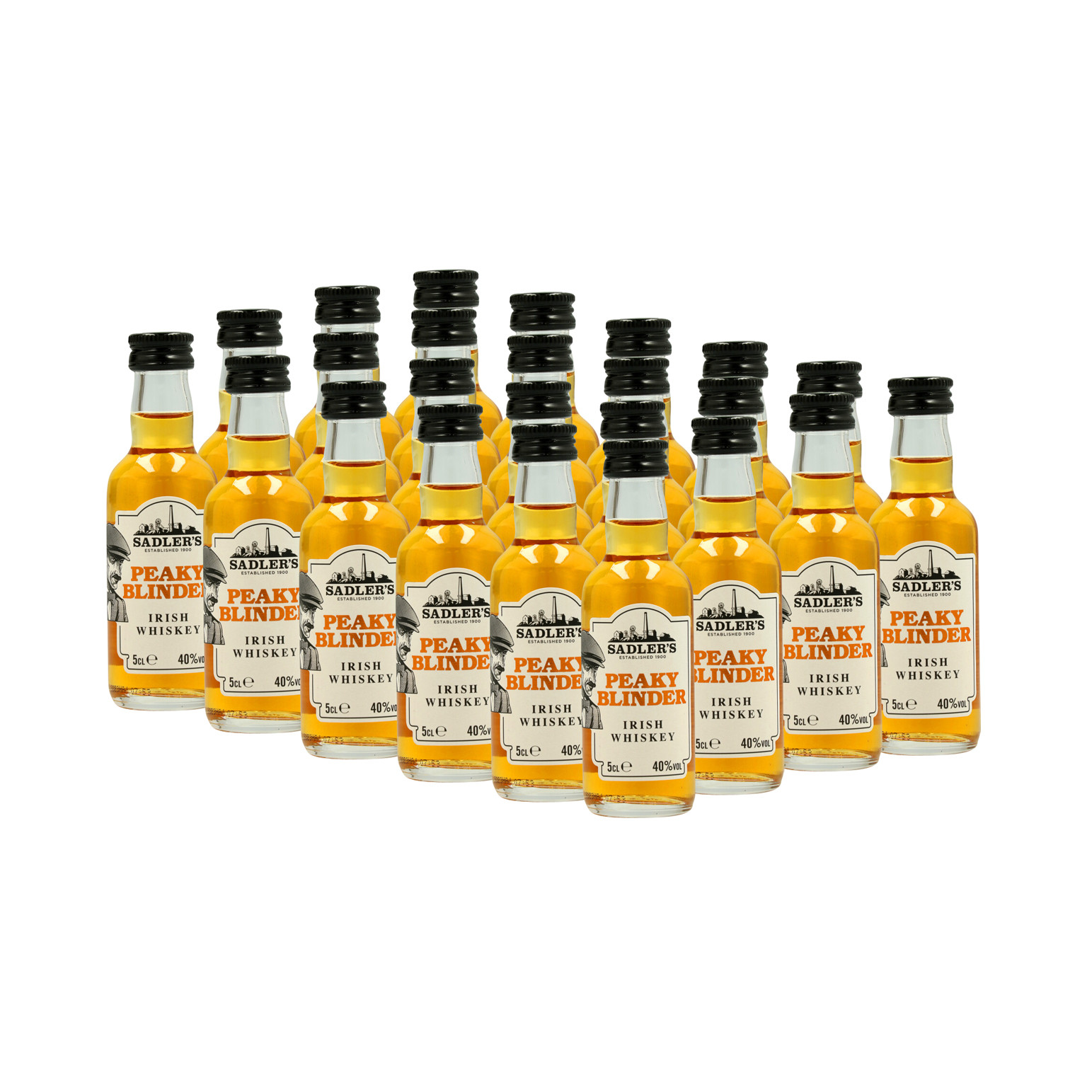 Peaky Blinder Irish Whisky 24x 0.05L (40% Vol.)