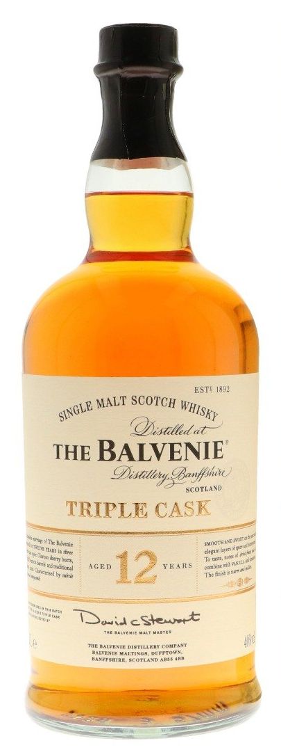 The Balvenie 12 Jahre Triple Cask 1L (40% Vol.)