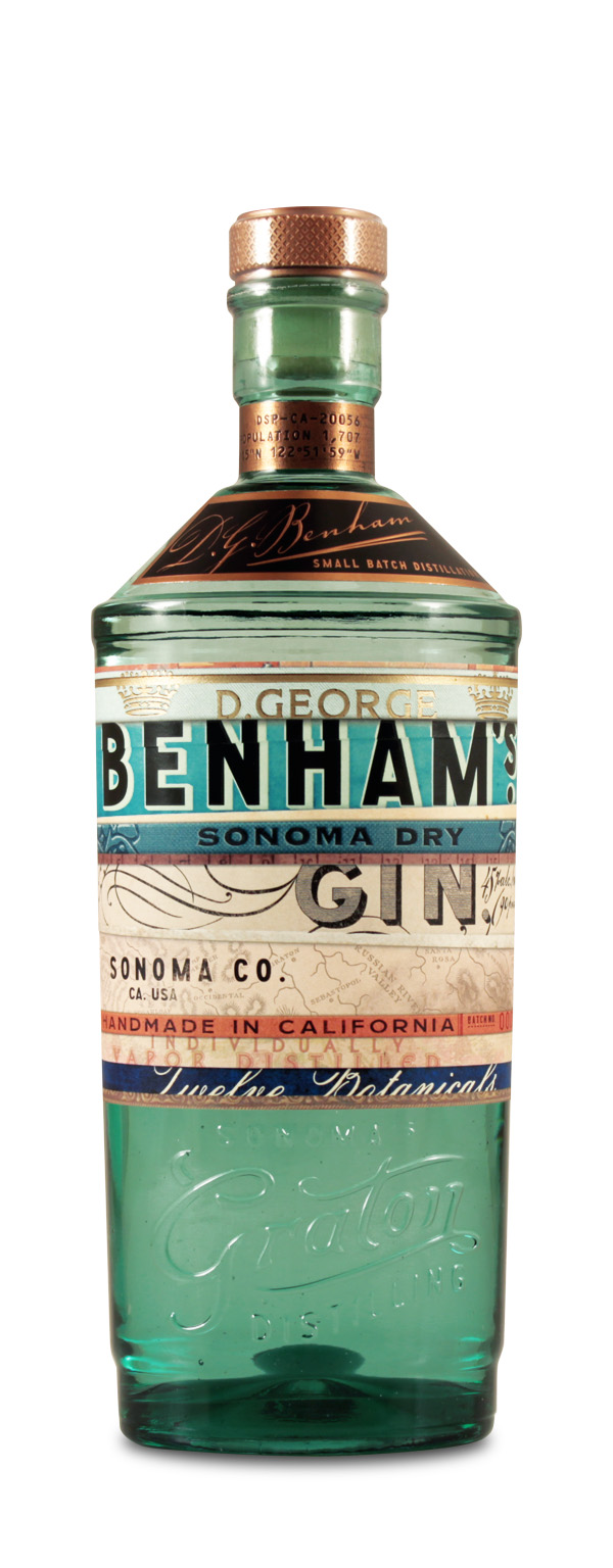 D. George Benham's Sonoma Dry Gin 0.7L (45% Vol.)