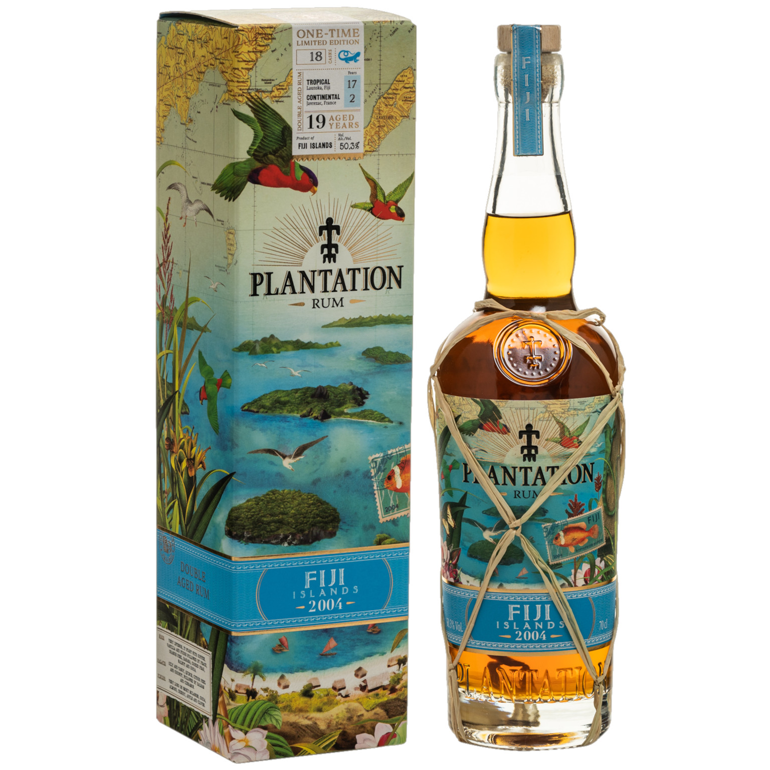Plantation Fiji 2004 Rum 0,7L (50,3% Vol.)