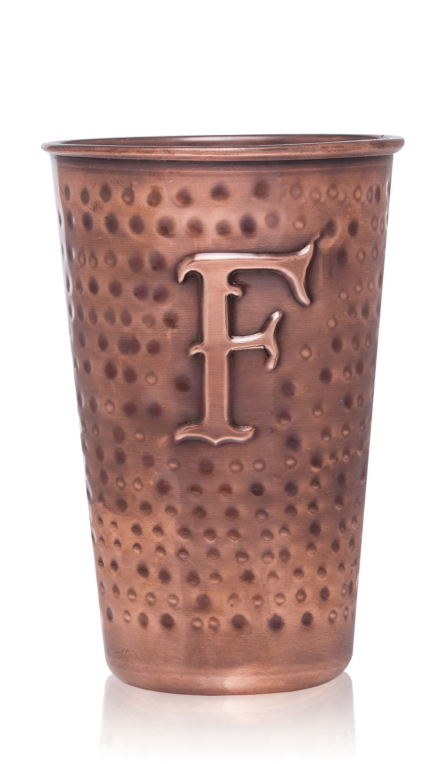 Ferdinand's Kupferbecher "F" antik