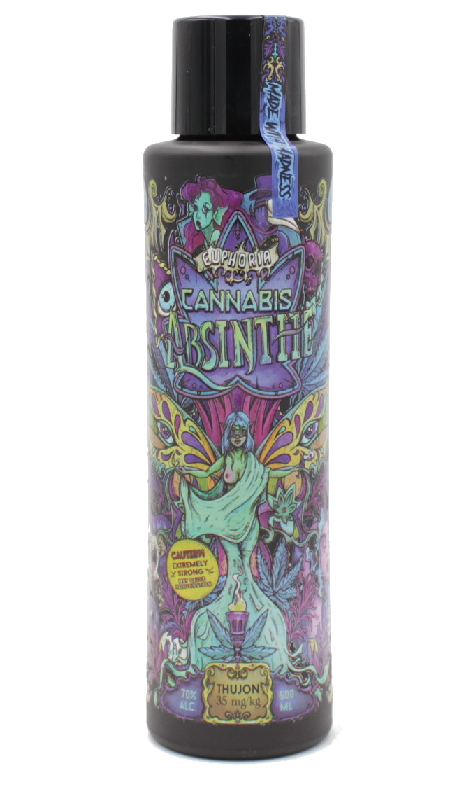 Euphoria Cannabis Absinth 0,5L (70% Vol.)