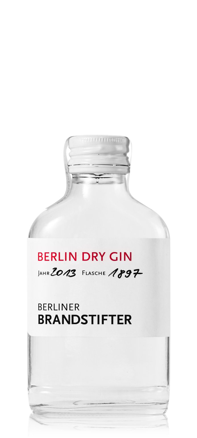 Berliner Brandstifter Dry Gin Mini 0,1L (43,3% Vol.)