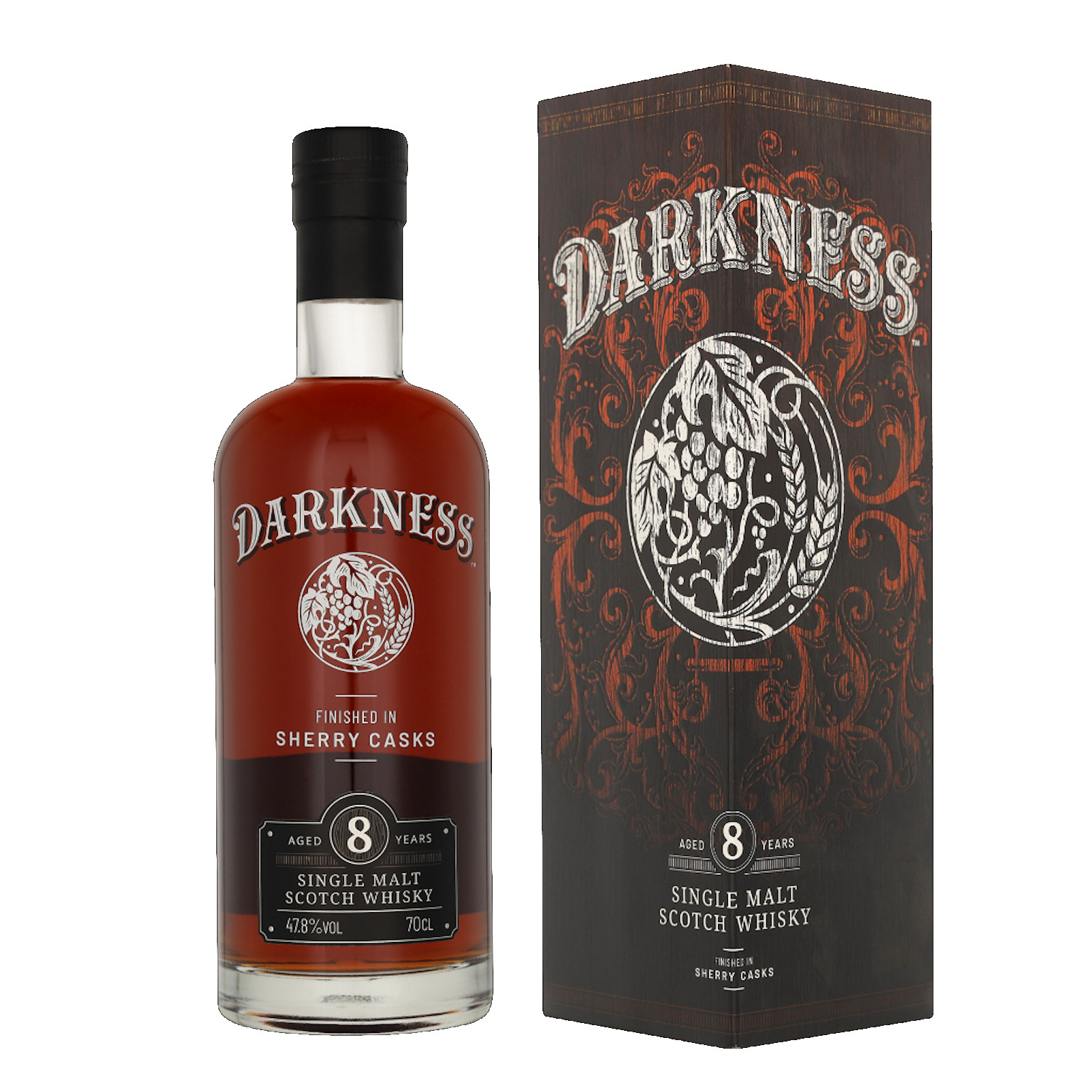 Darkness 8 Years + GP 0.7L (47.8% Vol.)