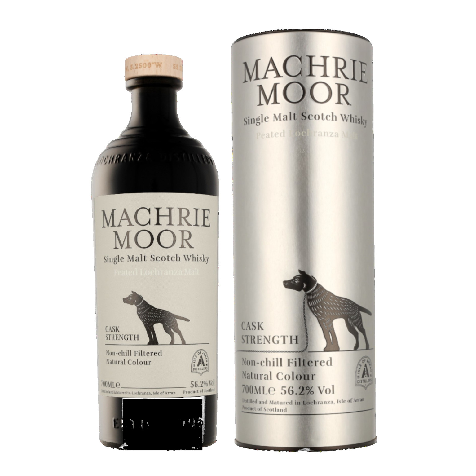 Arran Machrie Moor Peated Single Malt + Tin GB 0.7L (56,2% Vol.)