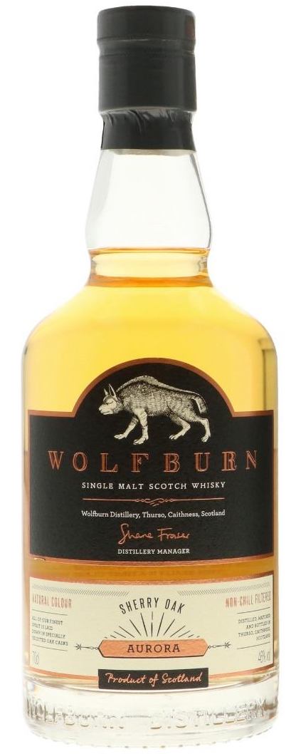 Wolfburn Aurora 0.7L (46% Vol.)