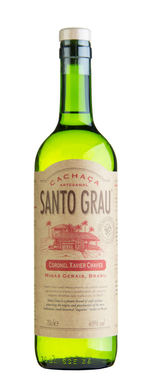 Santo Grau Coronel Xavier Chaves Cachaça 0.7L (40% Vol.)