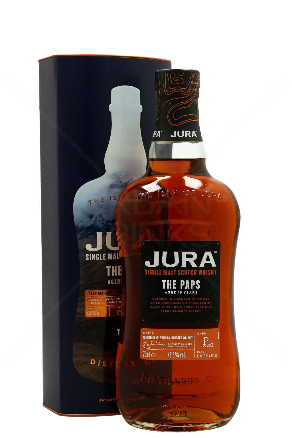 Isle Of Jura 19 YO The Paps Scotch Malt Whisky 0,7L (45,6% Vol.)