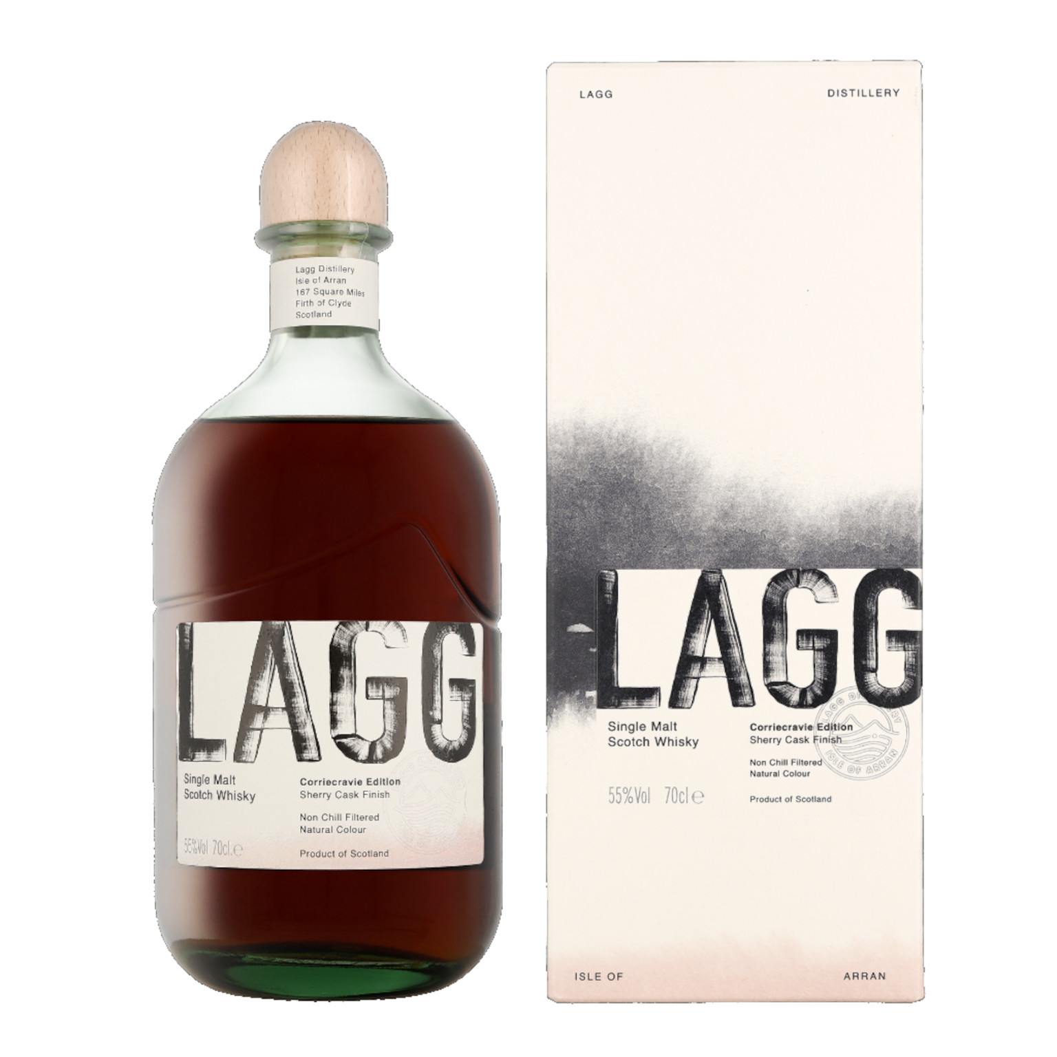 Lagg Corriecravie + GB 0,7L (55% Vol.)